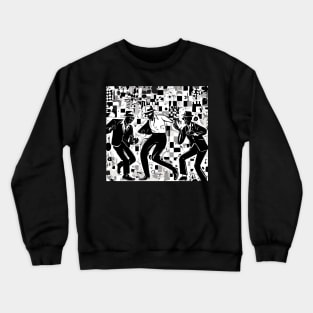 ska dancing - two tone Crewneck Sweatshirt